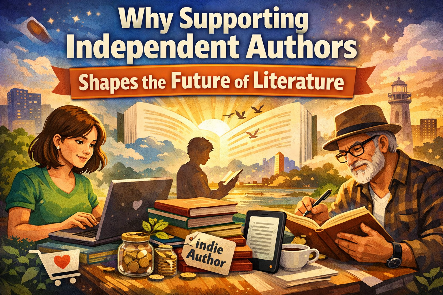 Why Supporting Independent Authors Shapes the Future of Literature - iShook Books