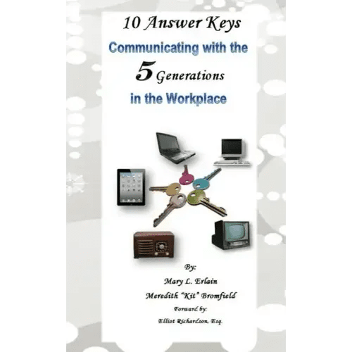 10 Answer Keys, Communicating with the 5 Generations in the Workplace - Paperback - iShook Books