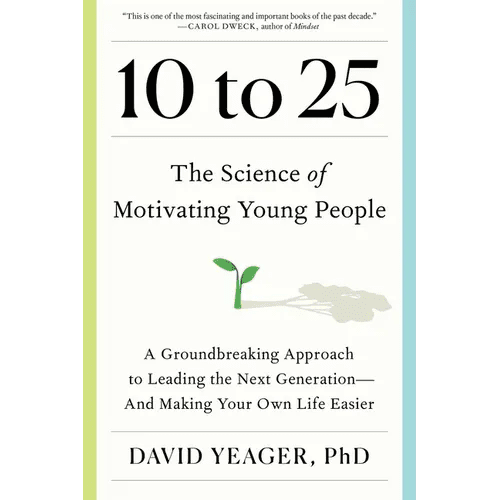 10 to 25: The Science of Motivating Young People: A Groundbreaking Approach to Leading the Next Generation - And Making Your Own Life Easier - Hardcover - iShook Books