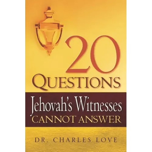 20 Questions Jehovah's Witnesses Cannot Answer - Paperback - iShook Books