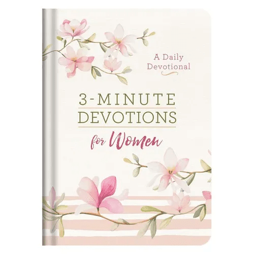 3 - Minute Devotions for Women: A Daily Devotional - Hardcover - iShook Books