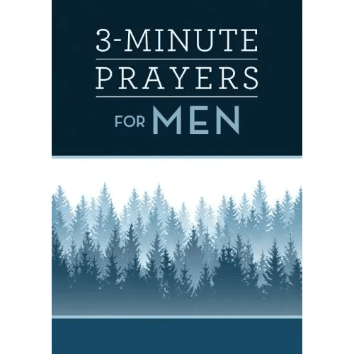 3 - Minute Prayers for Men - Paperback - iShook Books