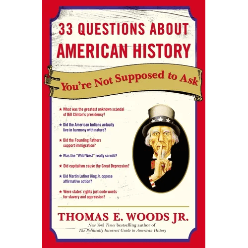 33 Questions About American History You're Not Supposed to Ask - Paperback - iShook Books