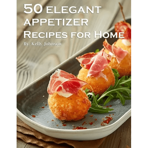 50 Elegant Appetizers Recipes for Home - Paperback - iShook Books