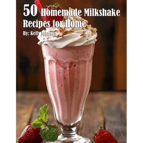 50 Homemade Milkshake Recipes for Home - Paperback - iShook Books