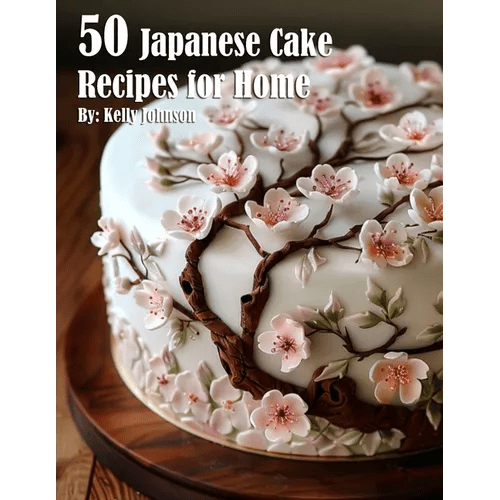 50 Japanese Cake Recipes for Home - Paperback - iShook Books