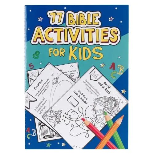 77 Bible Activities for Kids - Paperback - iShook Books