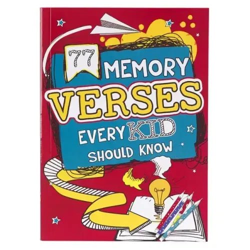 77 Memory Verses Every Kid Should Know - Paperback - iShook Books