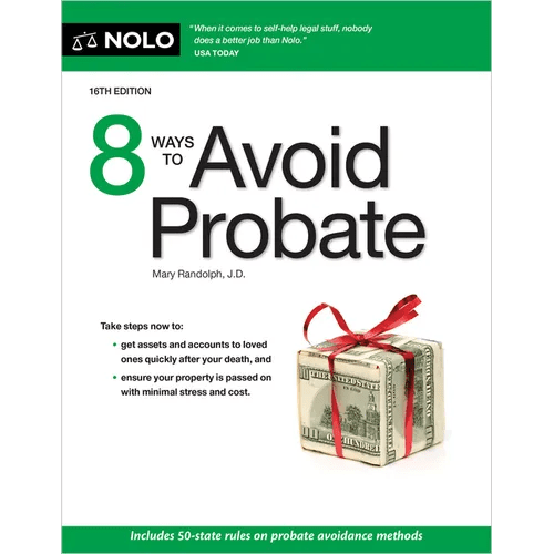 8 Ways to Avoid Probate - Paperback - iShook Books