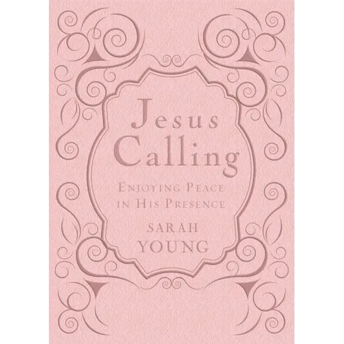 Jesus Calling, Pink Leathersoft, with Scripture References: Enjoying Peace in His Presence (a 365-Day Devotional) - The Perfect Christian Mother's Day