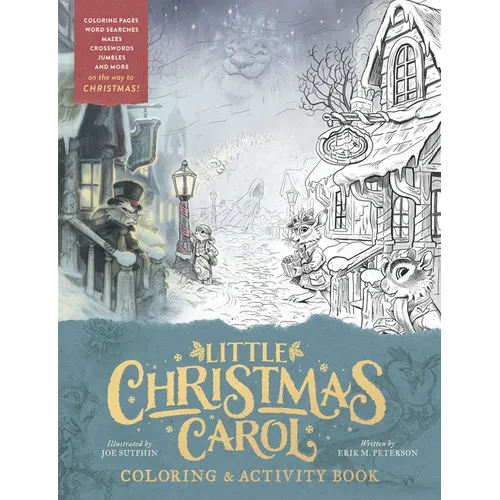 Little Christmas Carol Coloring & Activity Book