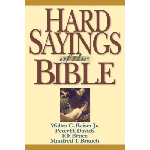 Hard Sayings of the Bible