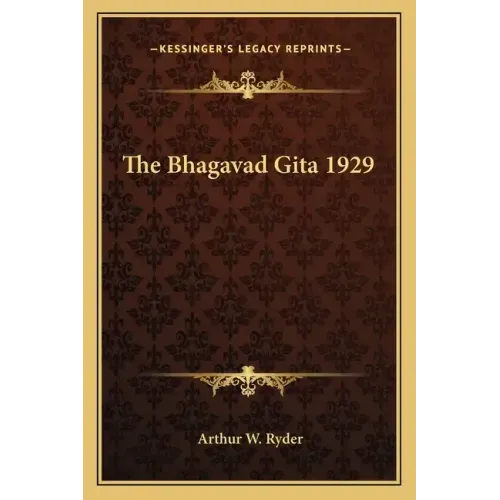 The Bhagavad Gita 1929