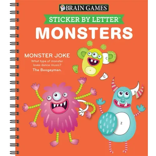 Sticker by Letter: Monsters