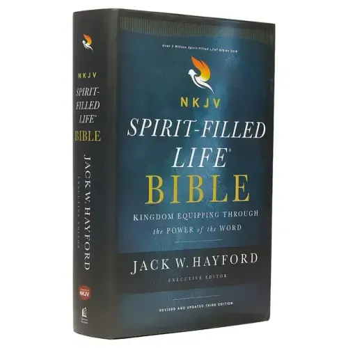 NKJV, Spirit-Filled Life Bible, Third Edition, Hardcover, Red Letter Edition, Comfort Print: Kingdom Equipping Through the Power of the Word
