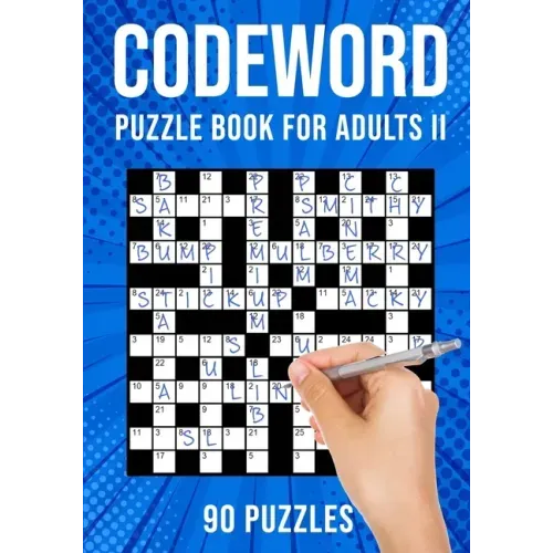 Codeword Puzzle Books for Adults II: Code Breaker / Code Word Puzzlebook 90 Puzzles (UK Version)