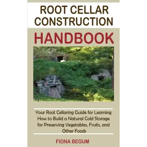 Root Cellar Construction Handbook: Your Root Cellaring Guide for Learning How to Build a Natural Cold Storage for Preserving Vegetables, Fruits, and O