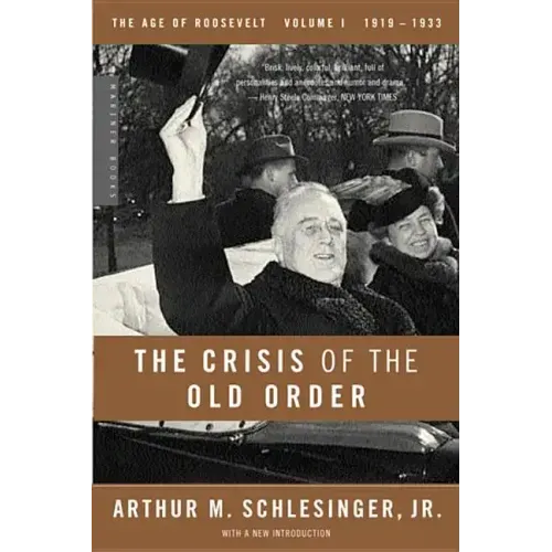 The Crisis of the Old Order, 1919-1933
