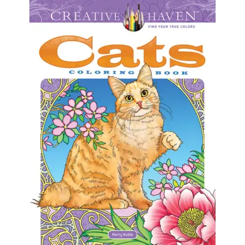 Creative Haven Cats Coloring Book