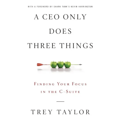A CEO Only Does Three Things: Finding Your Focus in the C-Suite - Paperback - iShook Books