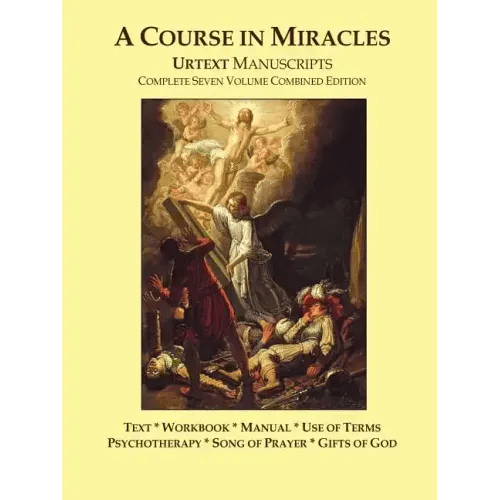 A Course in Miracles Urtext Manuscripts Complete Seven Volume Combined Edition - Paperback - iShook Books
