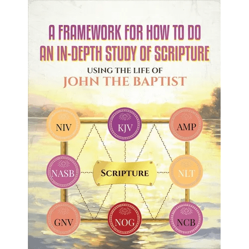 A Framework for How to Do an In - Depth Study of Scripture, Using the Life of John the Baptist - Paperback - iShook Books