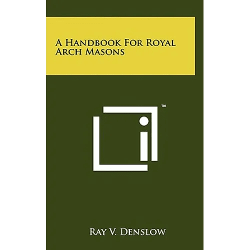 A Handbook For Royal Arch Masons - Hardcover - iShook Books