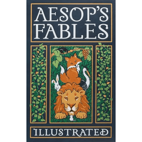 Aesop's Fables Illustrated - Leather - iShook Books