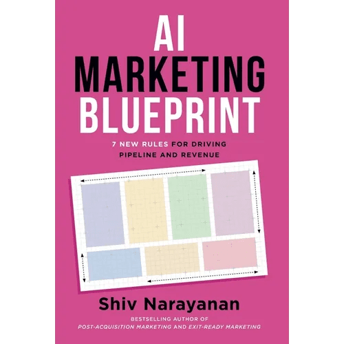 AI Marketing Blueprint: 7 New Rules for Driving Pipeline and Revenue - Hardcover - iShook Books