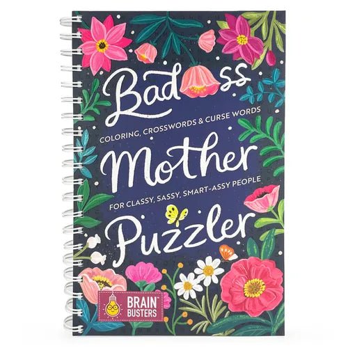 Bad*ss Mother Puzzler - Spiral - iShook Books
