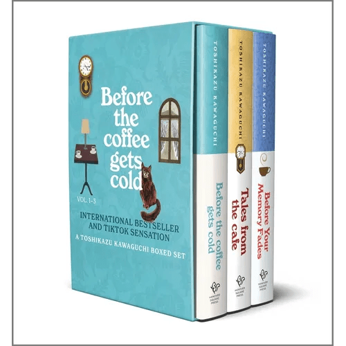 Before the Coffee Gets Cold 3-Book Box Set: A Toshikazu Kawaguchi Book Set - Hardcover - iShook Books
