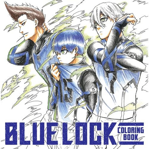 Blue Lock Coloring Book - Paperback - iShook Books
