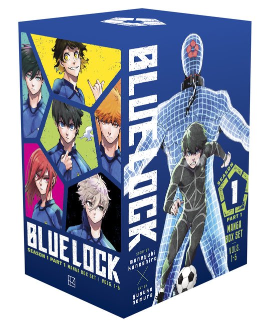 Blue Lock Season 1 Part 1 Manga Box Set - iShook Books