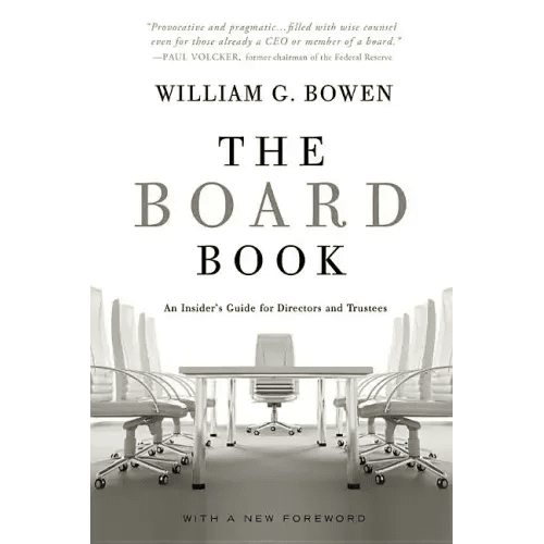 Board Book: An Insider's Guide for Directors and Trustees - Paperback - iShook Books