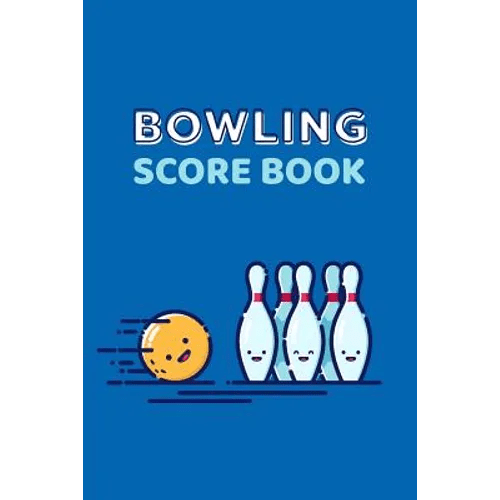 Bowling Score Book: 6x9, 110 Pages - Paperback - iShook Books