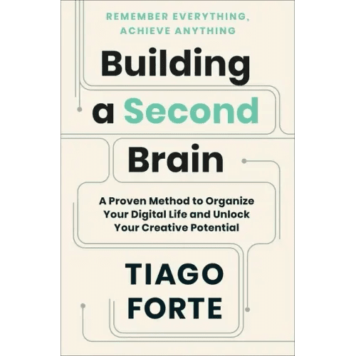 Building a Second Brain: A Proven Method to Organize Your Digital Life and Unlock Your Creative Potential - Hardcover - iShook Books