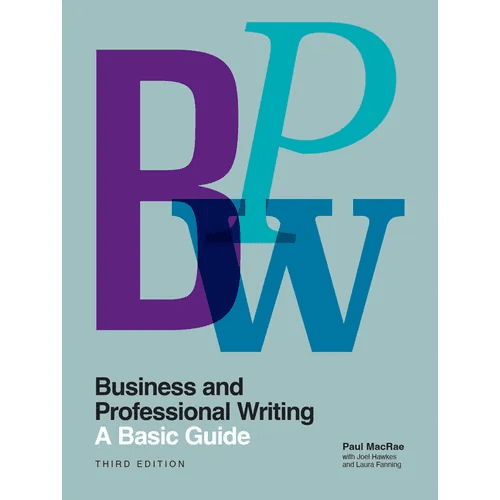 Business and Professional Writing: A Basic Guide, Third Edition - Paperback - iShook Books