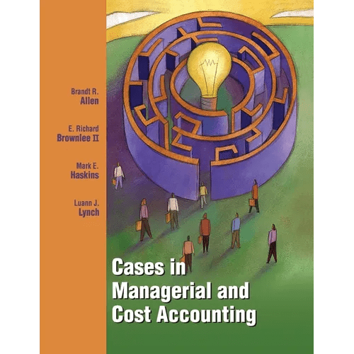 Cases in Managerial and Cost Accounting (First edition) - Paperback - iShook Books