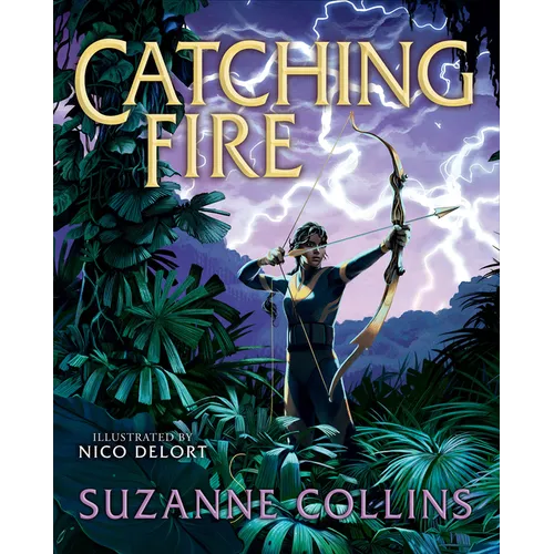 Catching Fire: Illustrated Edition (the Hunger Games 2) - Hardcover - iShook Books