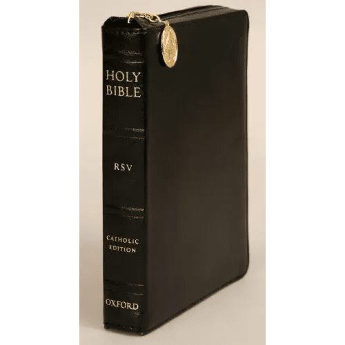 Catholic Bible - RSV - Compact Zipper - Imitation Leather - iShook Books