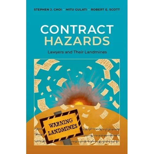 Contract Hazards: Lawyers and Their Landmines - Hardcover - iShook Books