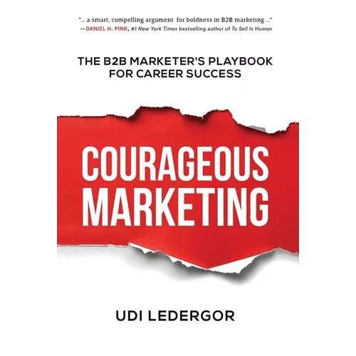 Courageous Marketing: The B2B Marketer's Playbook for Career Success - Hardcover - iShook Books