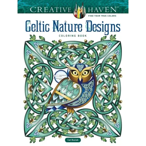 Creative Haven Celtic Nature Designs Coloring Book - Paperback - iShook Books