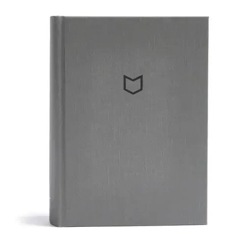 CSB He Reads Truth Bible, Charcoal Cloth Over Board - Hardcover - iShook Books