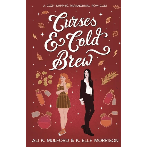 Curses & Cold Brew: A cozy sapphic paranormal rom - com - Paperback - iShook Books