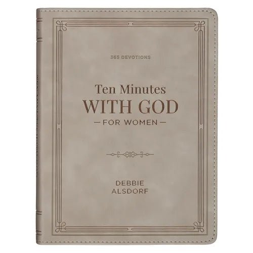 Devotional 10 Minutes with God for Women Faux Leather - Leather - iShook Books