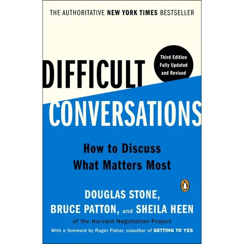 Difficult Conversations: How to Discuss What Matters Most - Paperback - iShook Books