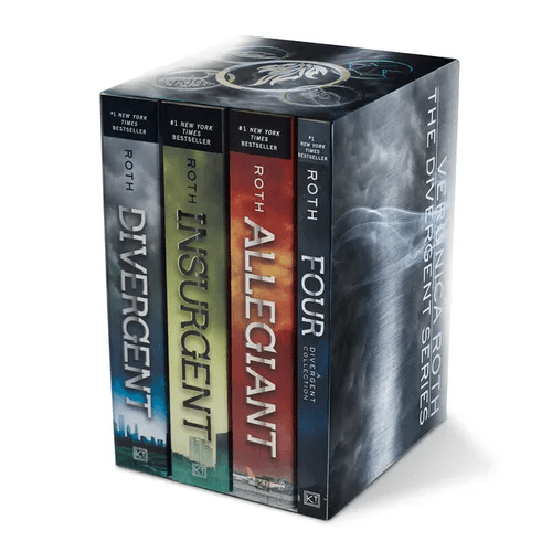 Divergent Series Set: Divergent, Insurgent, Allegiant, Four - Paperback - iShook Books