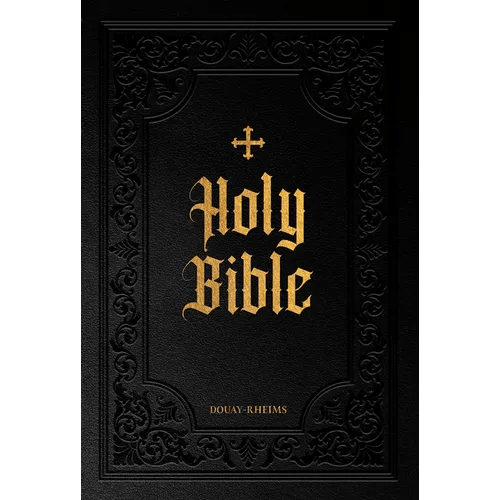Douay - Rheims Bible Large Print Edition - Imitation Leather - iShook Books