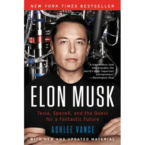 Elon Musk: Tesla, Spacex, and the Quest for a Fantastic Future - Paperback - iShook Books